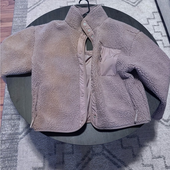 Fabletics Tahoe Teddy Jacket in Cozy Brown - Picture 4 of 6